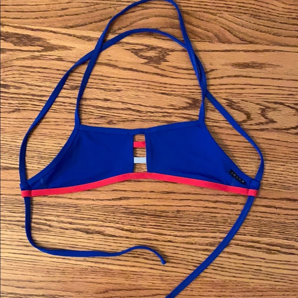 Blue, Red, Gray Jolyn Top | XS | Never worn!!